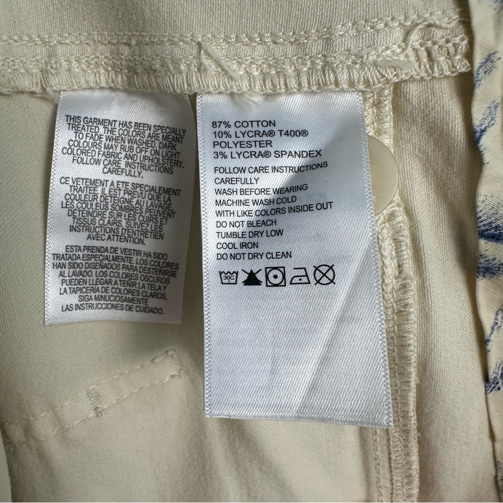 Tommy Bahama Women's Boracay Cropped Pants Size 14 Bleached Sand - Picture 4 of 5